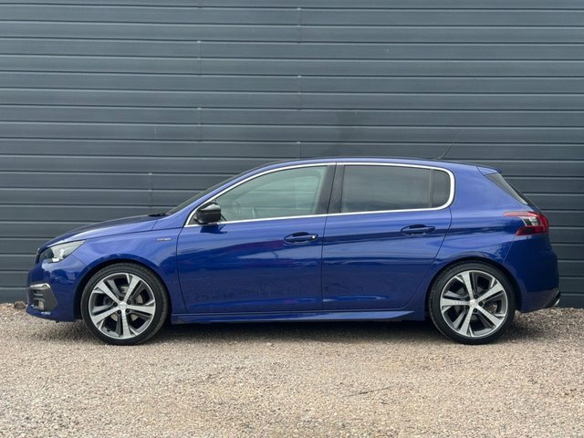 Peugeot 308 2019 1.2 Puretech Gpf Gt Line Hatchback BF69OZR Blue #6