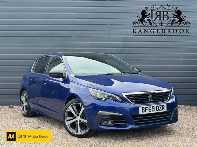 Peugeot 308 2019 1.2 Puretech Gpf Gt Line Hatchback Blue