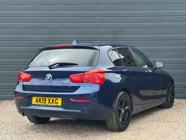 BMW 1 Series 2019 1.5 118I Se Business Hatchback AK19XAG Blue #5