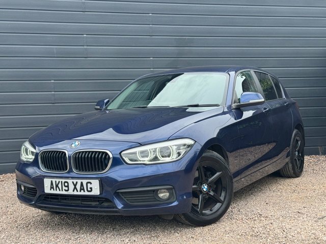 BMW 1 Series 2019 1.5 118I Se Business Hatchback AK19XAG Blue #4