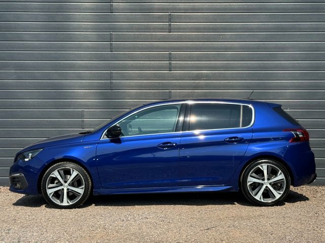 Peugeot 308 2019 1.2 Puretech Gpf Gt Line Hatchback KV69FEH Blue #6