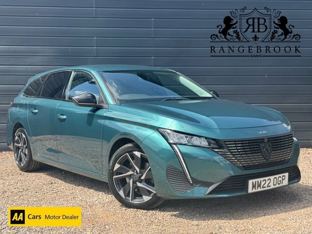 Peugeot 308 SW 2022 1.5 Bluehdi Allure Premium Estate Blue