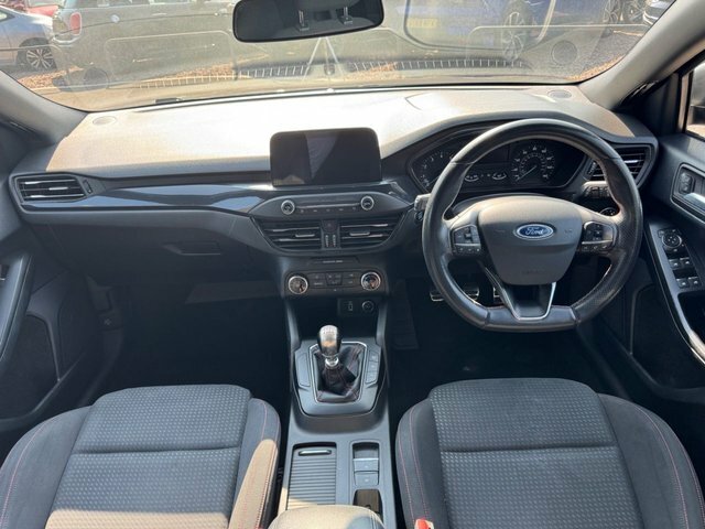 Ford Focus 2019 1.0T Ecoboost St-line Hatchback BU68AYP Grey #3