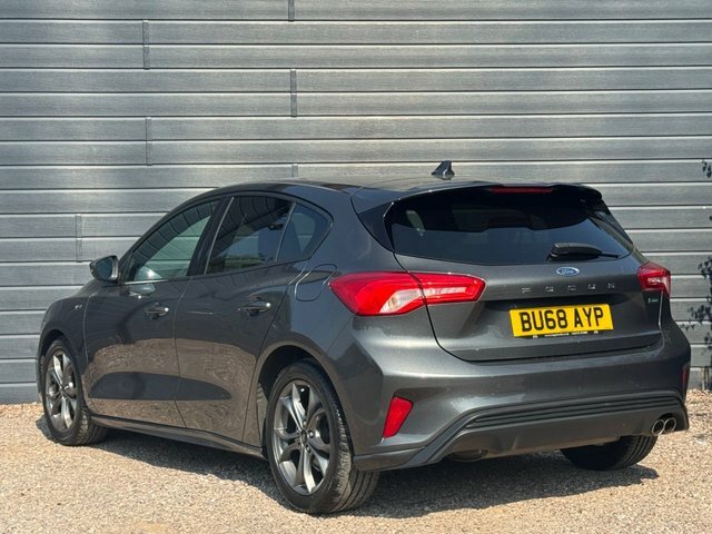 Ford Focus 2019 1.0T Ecoboost St-line Hatchback BU68AYP Grey #2