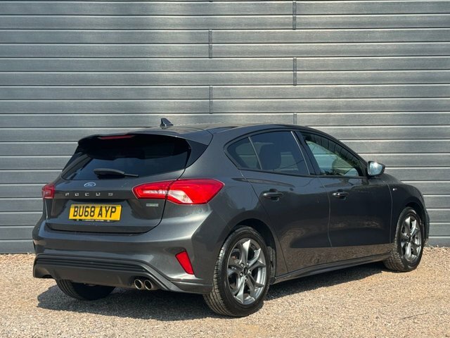 Ford Focus 2019 1.0T Ecoboost St-line Hatchback BU68AYP Grey #5
