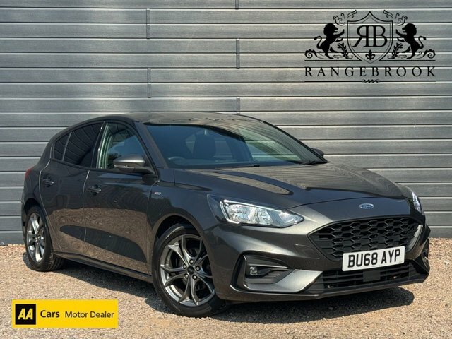 Ford Focus 2019 1.0T Ecoboost St-line Hatchback BU68AYP Grey