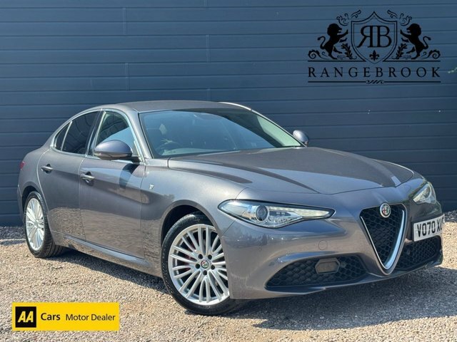 Alfa Romeo Giulia 2020 2.0T Lusso Ti Saloon Euro 6 Grey