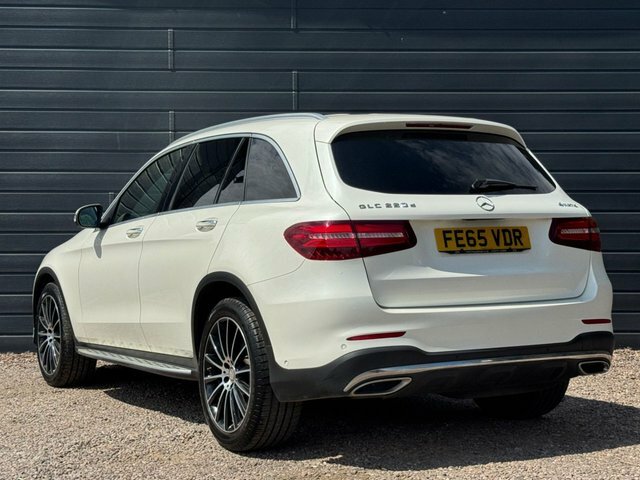 Mercedes-Benz GLC Class 2016 2.1 Glc220d Amg Line Premium Suv FE65VDR White #2