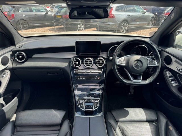 Mercedes-Benz GLC Class 2016 2.1 Glc220d Amg Line Premium Suv FE65VDR White #3