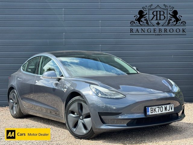 Tesla Model 3 2020 Standard Range Plus Saloon Grey