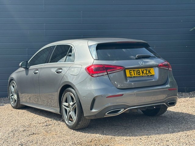 Mercedes-Benz A Class 2018 1.5 A180d Amg Line Premium Hatchback ET18KZK Grey #2