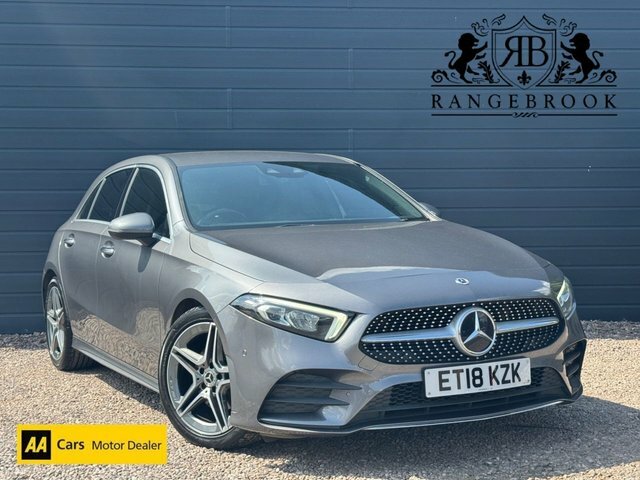 Mercedes-Benz A Class 2018 1.5 A180d Amg Line Premium Hatchback ET18KZK Grey