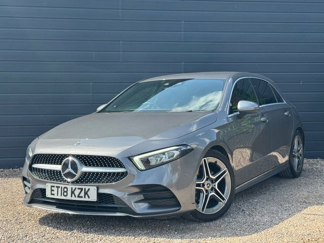 Mercedes-Benz A Class 2018 1.5 A180d Amg Line Premium Hatchback ET18KZK Grey #4