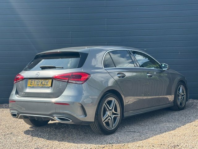Mercedes-Benz A Class 2018 1.5 A180d Amg Line Premium Hatchback ET18KZK Grey #5