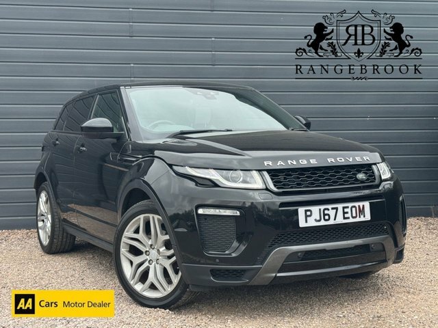 Land Rover Range Rover Evoque 2017 2.0 Td4 Hse Dynamic Suv 4Wd PJ67EOM Black