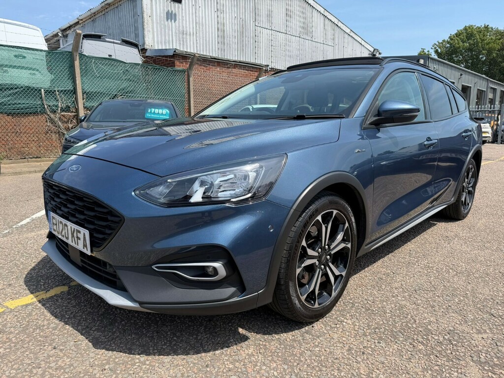 Ford Focus Focus Estate 1.0 Ecoboost 125 Active X EU20KFA Blue #3