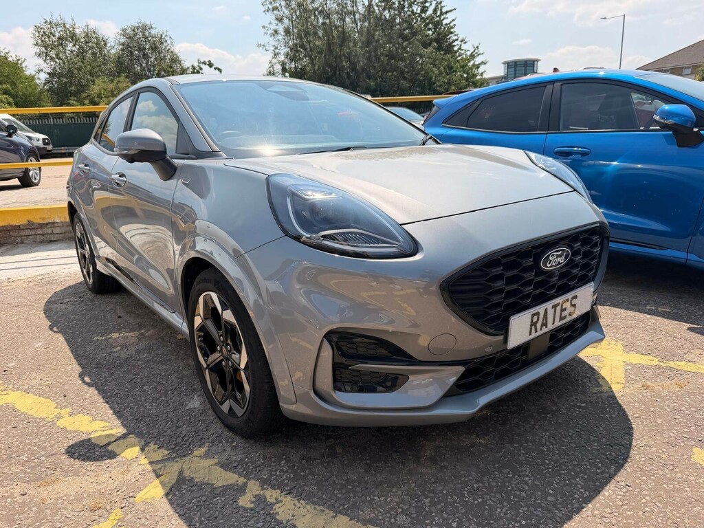 Ford Puma Puma Hatchback 1.0 Ecoboost Hybrid Mhev 155 St-lin Silver
