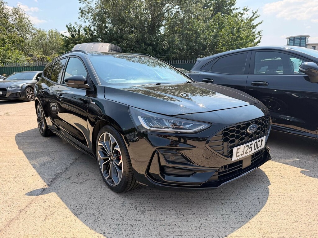 Ford Focus Focus Estate 1.0 Ecoboost Hybrid Mhev 155 St-line Black