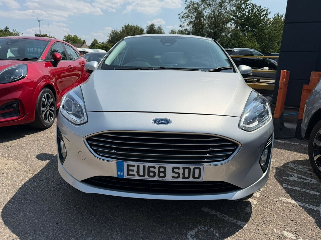 Ford Fiesta Fiesta Hatchback 1.0 Ecoboost Titanium EU68SDO Silver #2