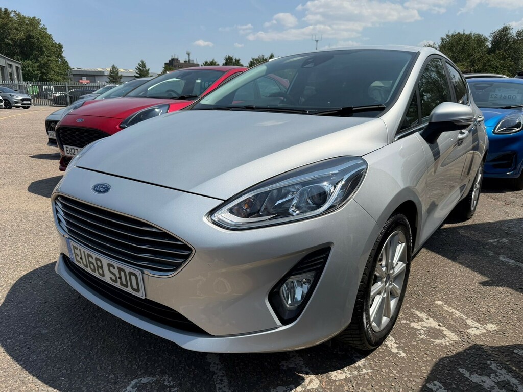 Ford Fiesta Fiesta Hatchback 1.0 Ecoboost Titanium EU68SDO Silver #3