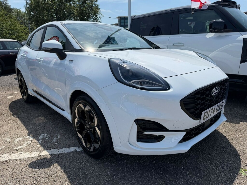 Ford Puma Puma Hatchback 1.0 Ecoboost Hybrid Mhev St-line X White