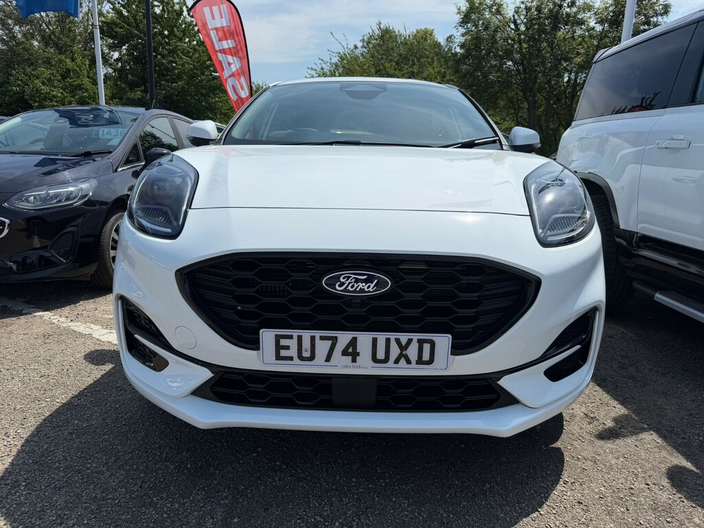 Ford Puma Puma Hatchback 1.0 Ecoboost Hybrid Mhev St-line X White #2