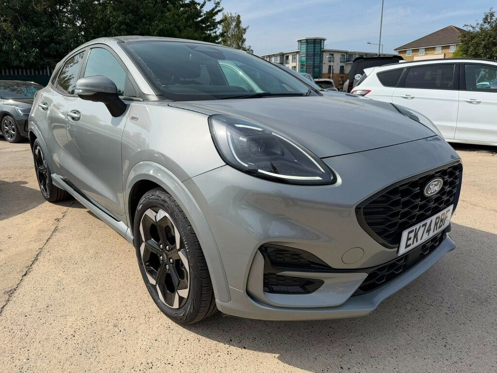 Ford Puma Puma Hatchback 1.0 Ecoboost Hybrid Mhev St-line X EK74RBF Silver