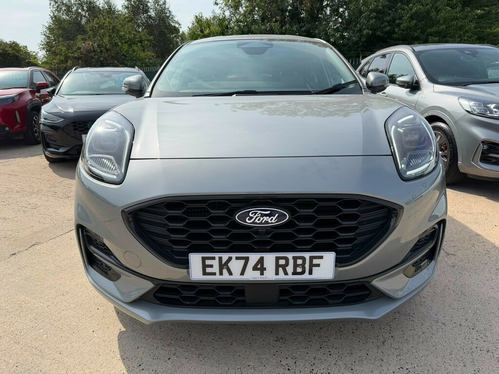 Ford Puma Puma Hatchback 1.0 Ecoboost Hybrid Mhev St-line X EK74RBF Silver #2