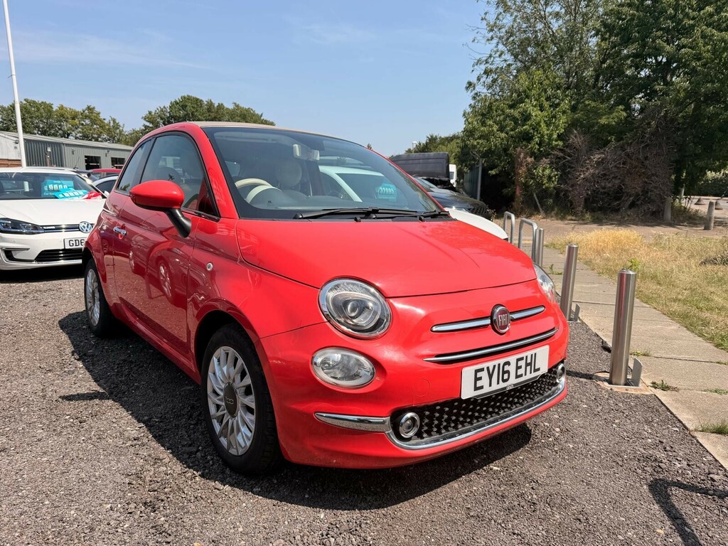 Fiat 500C 500C Convertible 1.2 Lounge Pink