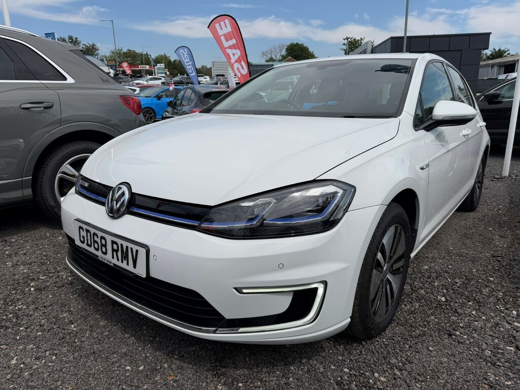 Volkswagen e-Golf Golf Hatchback 99Kw E-golf 35Kwh White #3