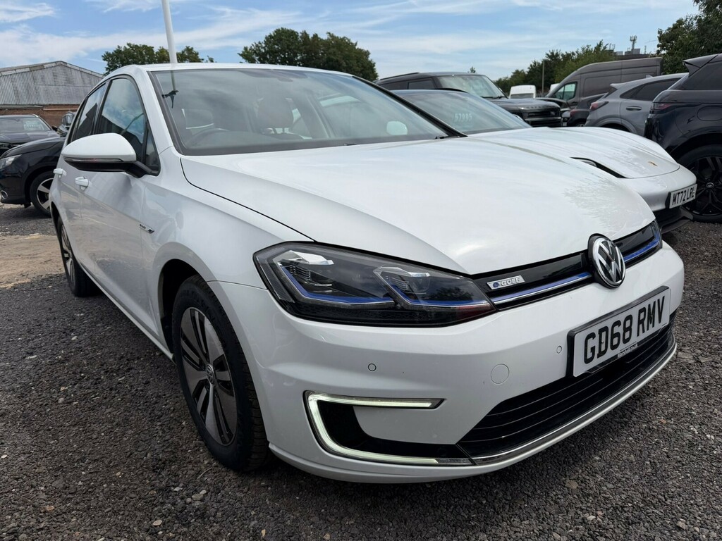 Volkswagen e-Golf Golf Hatchback 99Kw E-golf 35Kwh White