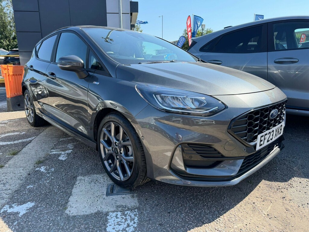 Ford Fiesta Fiesta Hatchback 1.0 Ecoboost Hybrid Mhev 125 St-l Grey