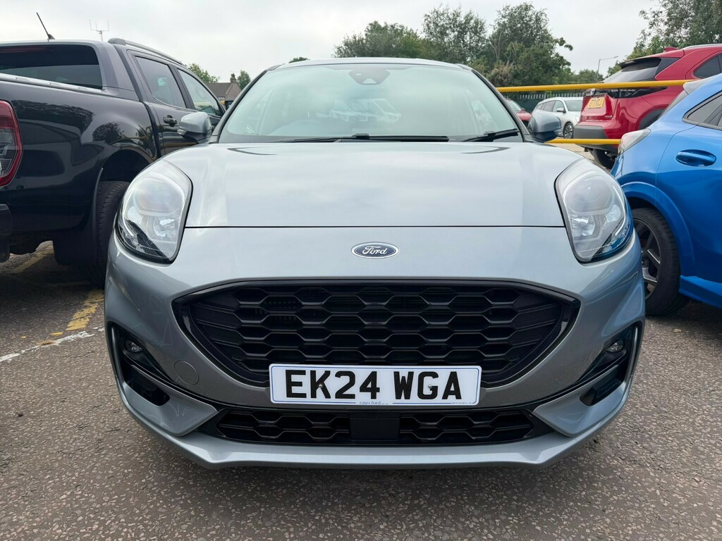 Ford Puma Puma Hatchback 1.0 Ecoboost Hybrid Mhev St-line EK24WGA Silver #2