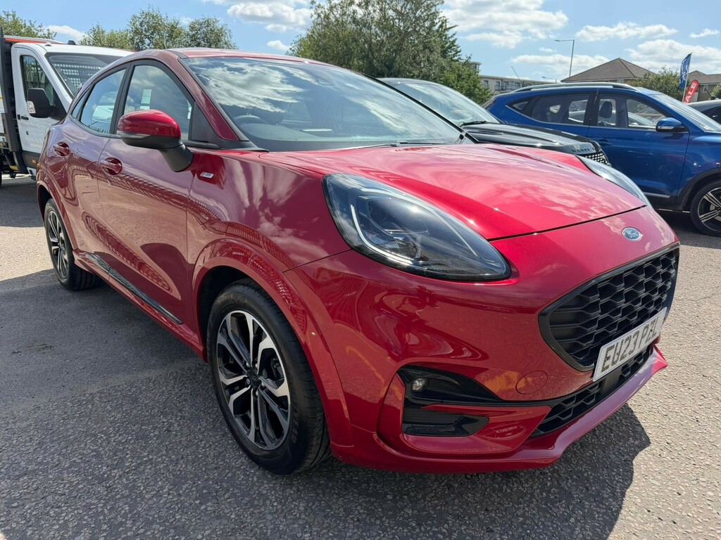 Ford Puma Puma Hatchback 1.0 Ecoboost Hybrid Mhev St-line Red