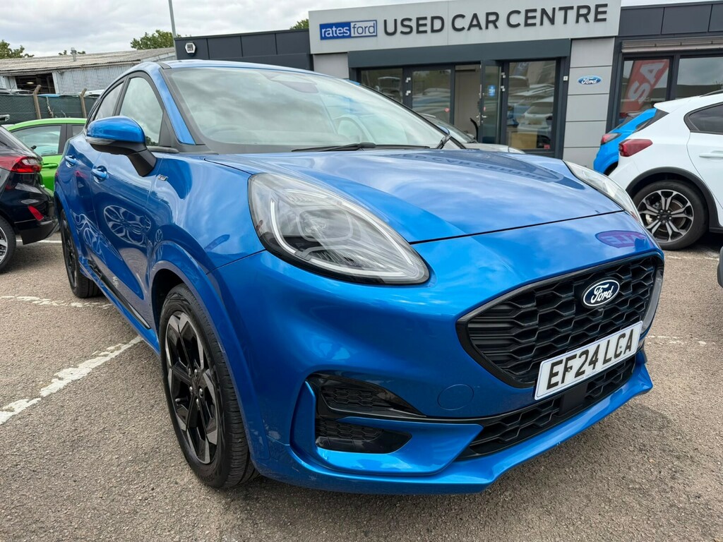 Ford Puma Puma Hatchback 1.0 Ecoboost Hybrid Mhev St-line X Blue