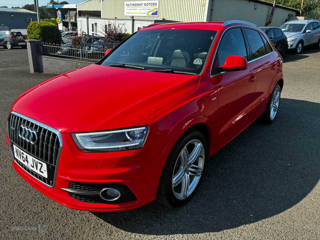 Audi Q3 2.0 Tdi Quattro S Line Plus Red