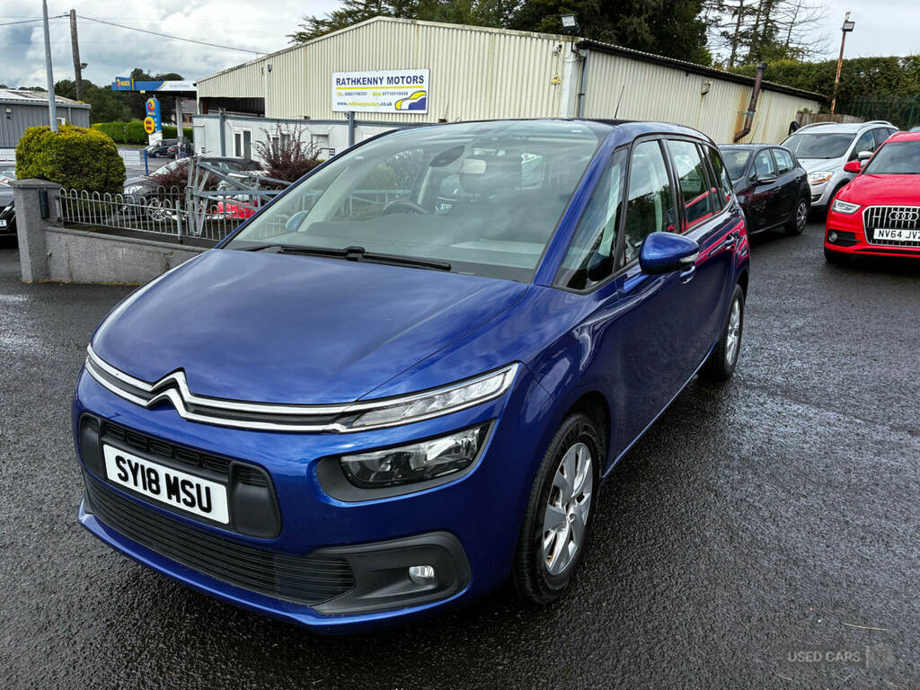 Citroen Grand C4 Picasso 1.6 Bluehdi 100 Touch Edition Blue