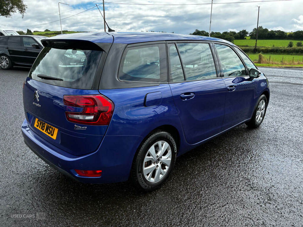 Citroen Grand C4 Picasso 1.6 Bluehdi 100 Touch Edition Blue #4