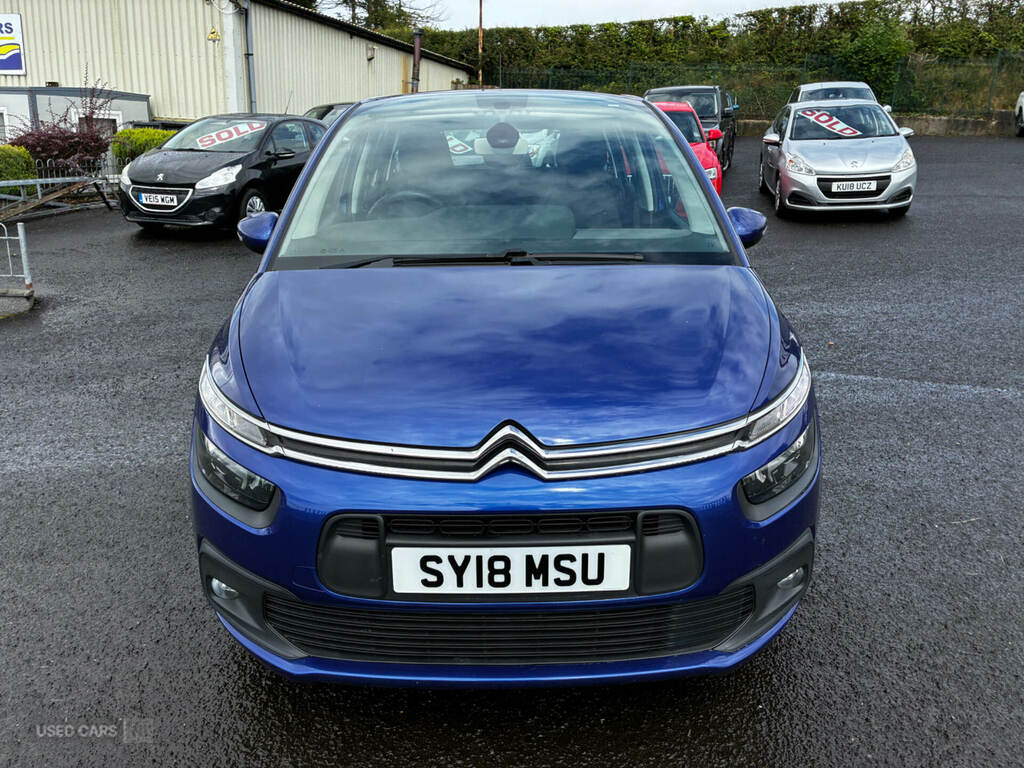 Citroen Grand C4 Picasso 1.6 Bluehdi 100 Touch Edition Blue #2