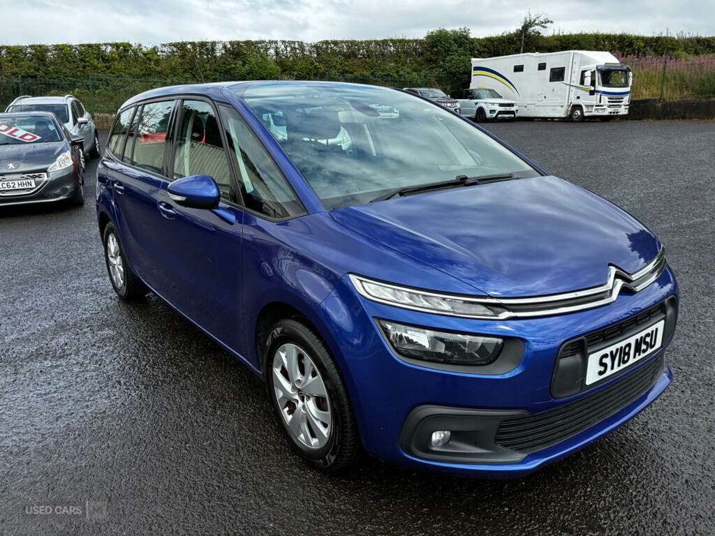 Citroen Grand C4 Picasso 1.6 Bluehdi 100 Touch Edition Blue #3