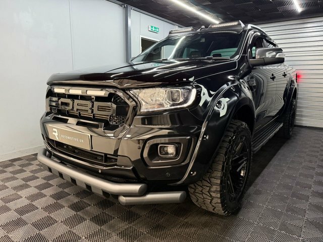 Ford Ranger 2022 2.0 Ecoblue Wildtrak Pickup Double Cab Di Black #3