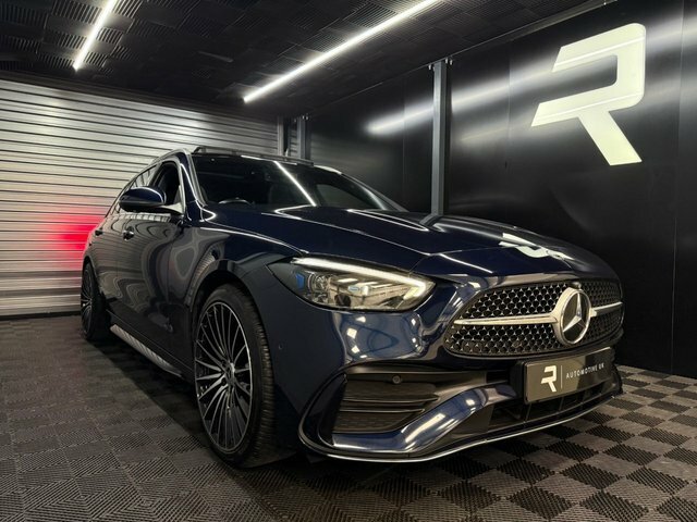 Mercedes-Benz C Class 2023 2.0 C300e 25.4Kwh Amg Line Premium Plus Est Blue