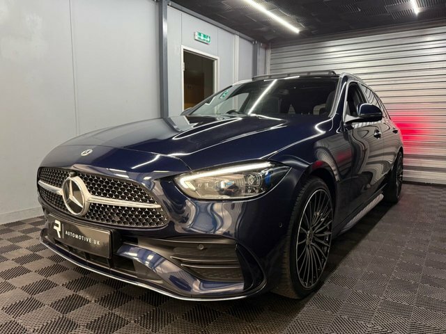 Mercedes-Benz C Class 2023 2.0 C300e 25.4Kwh Amg Line Premium Plus Est Blue #3