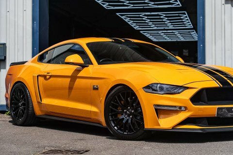 Ford Mustang 5.0 Mustang Gt Orange #6