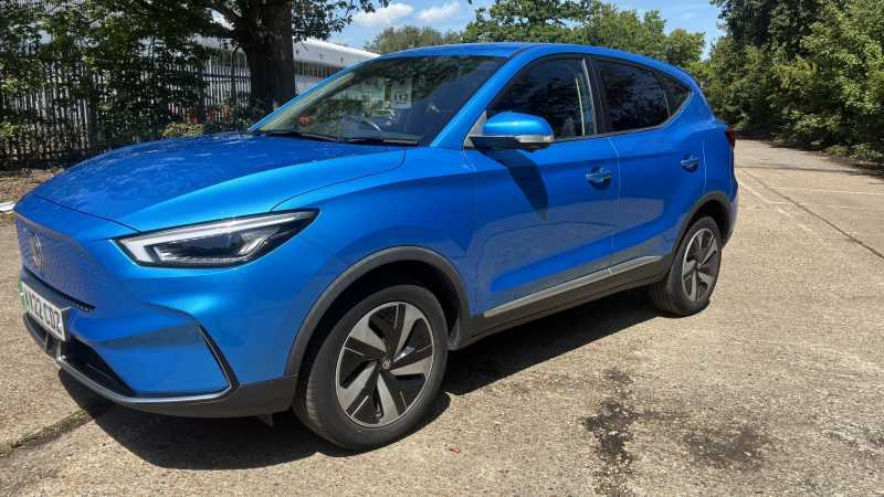 MG ZS Se Ev - 2022 22 AV22CDZ Blue #3