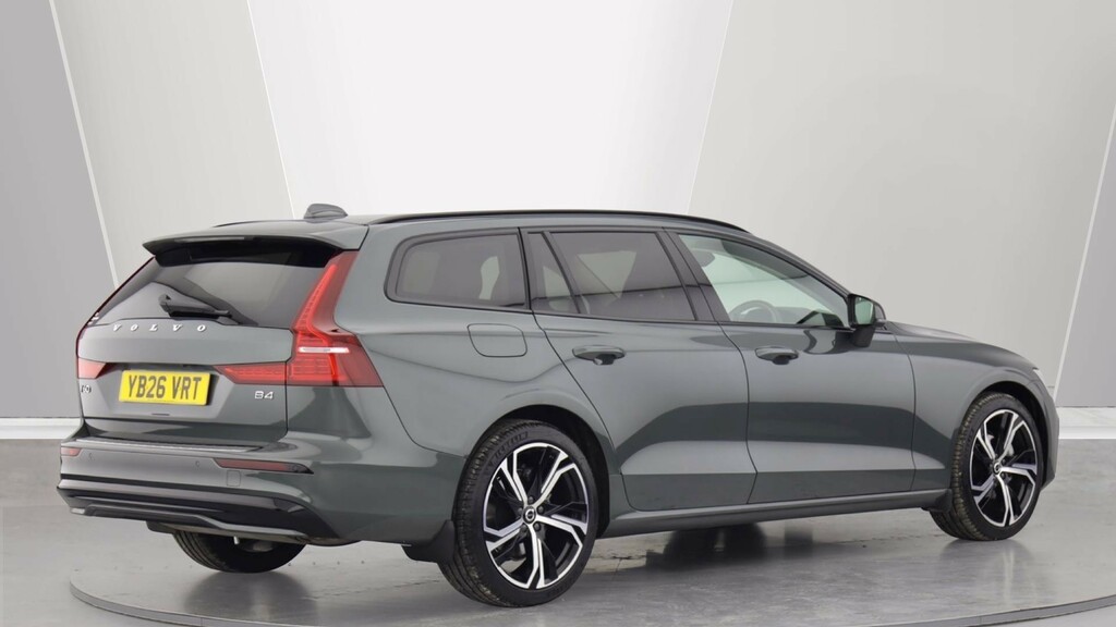 Volvo V60 B4 P Plus Dark Blond Leather, Volvo Rear Mudfla #2