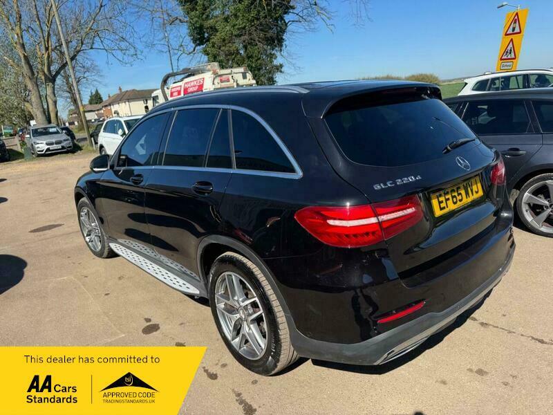 Mercedes-Benz C Class 2.1 Glc220d Amg Line EF65WVJ Black #5