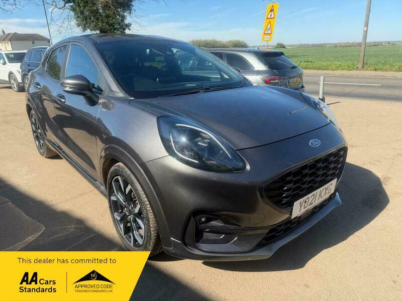 Ford Puma 1.0T Ecoboost Mhev St-line YO21KXG Grey #3