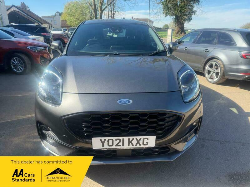 Ford Puma 1.0T Ecoboost Mhev St-line YO21KXG Grey #4