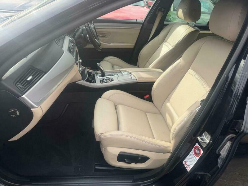 BMW 5 Series 2.0 520D M Sport LD63USG Black #6